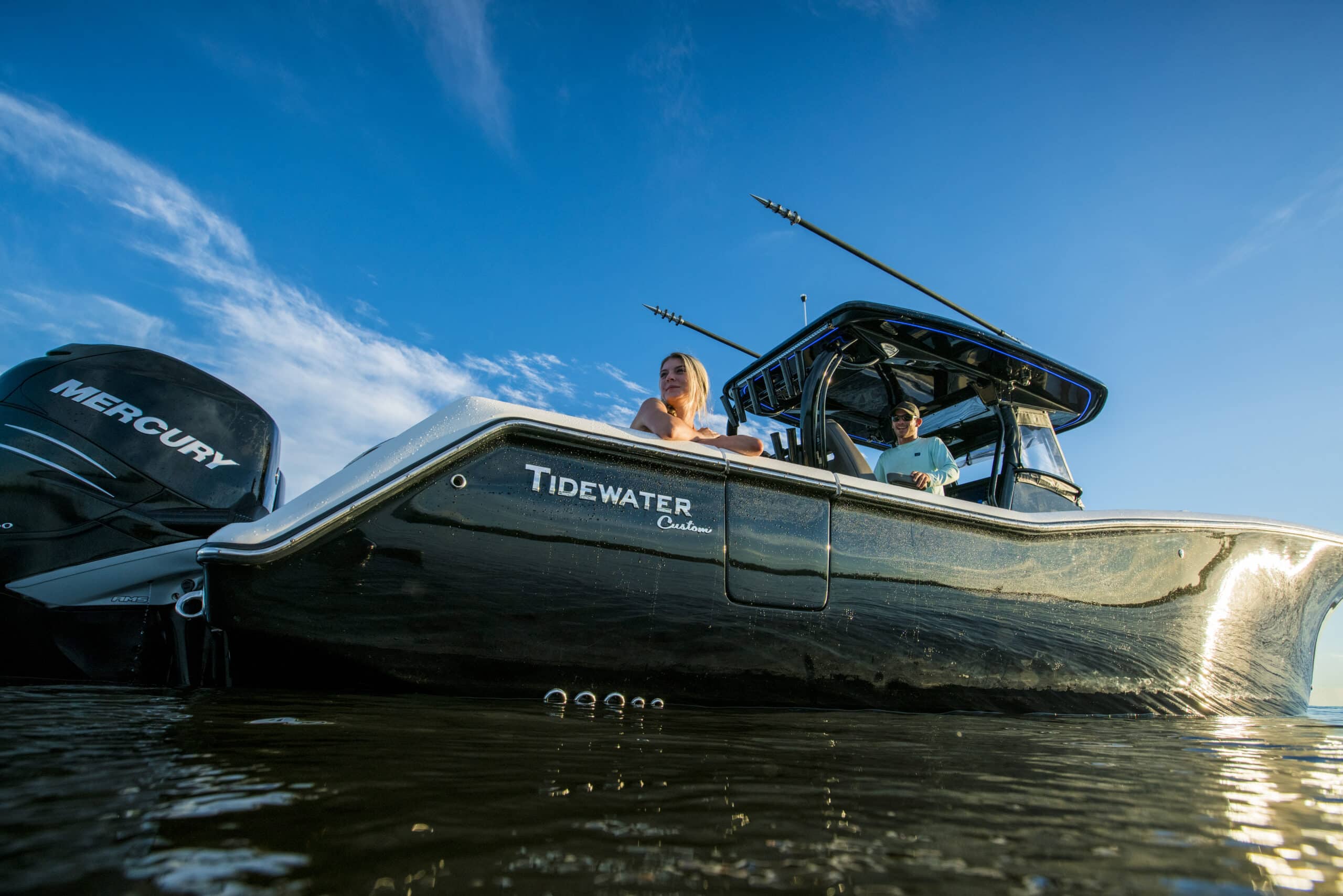 Why Choose Tidewater? Action Water Sports Newest Boat Partner
